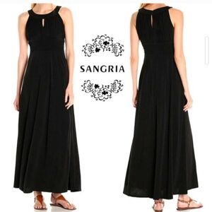New Signature by Sangria Black Maxi Dress 16